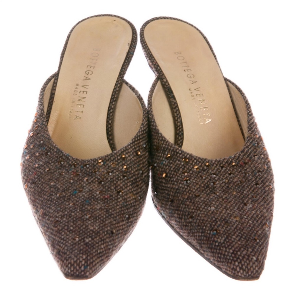 Bottega Venetta mules - 2.75” heel